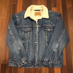 Levi’s Sherpa Lined Denim Jacket